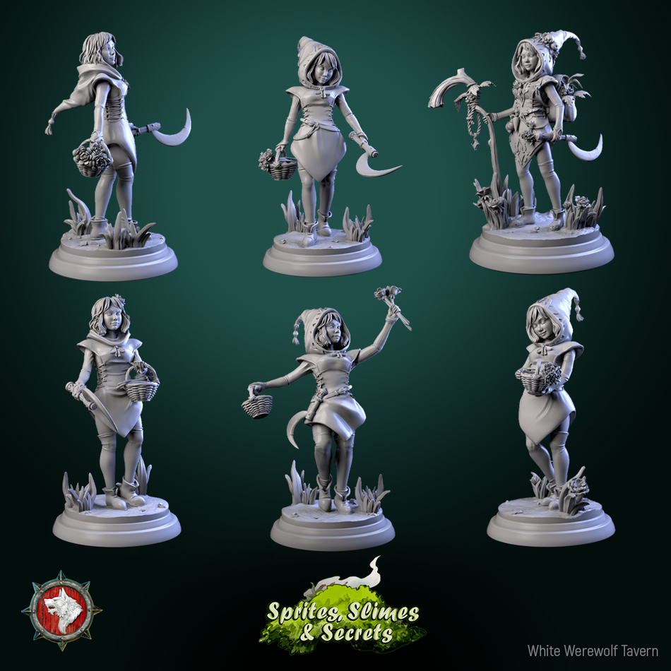 Thimblefolk - aus der Reihe Sprites Slimes& Secrets von White Werewolf Tavern