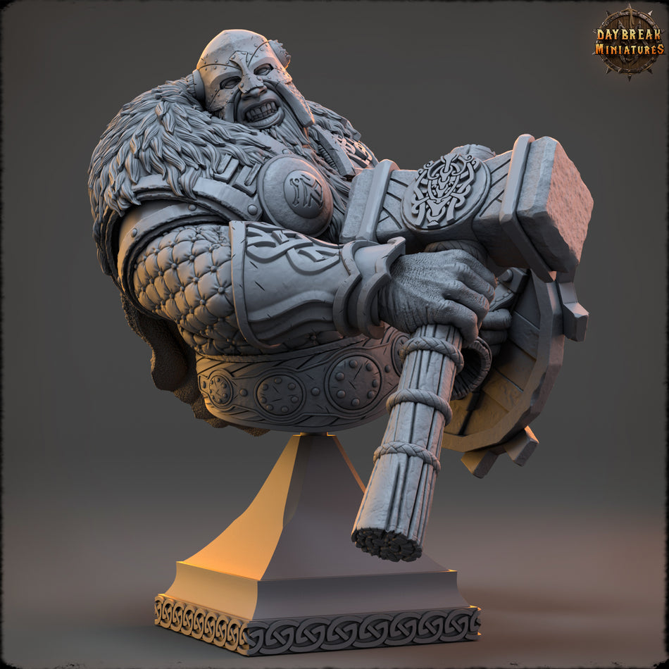 Thormund Warfury Bust - Daybreak Miniatures