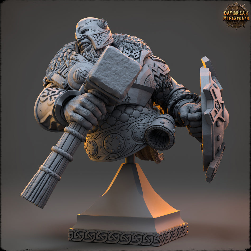 Thormund Warfury Bust - Daybreak Miniatures