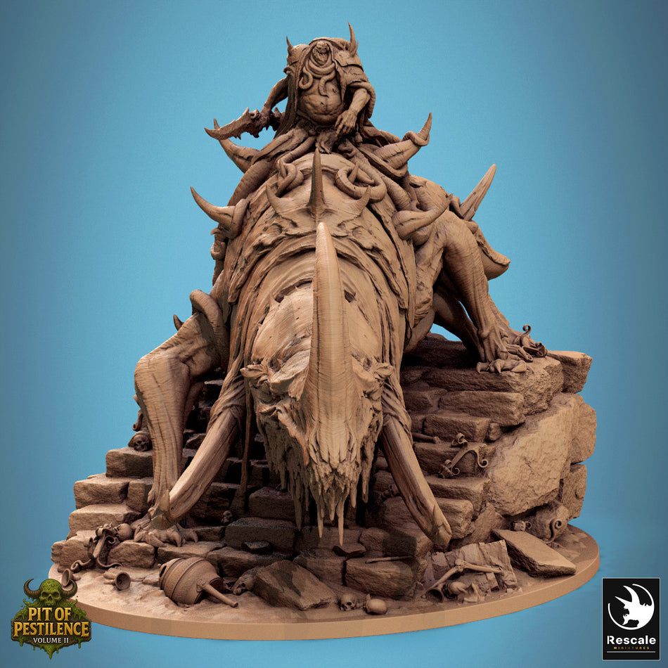 Tyrant Of The Mawcoil - Pit Of Pestilence II - Rescale Miniatures