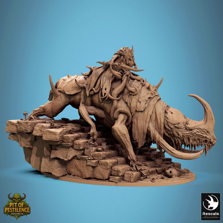 Tyrant Of The Mawcoil - Pit Of Pestilence II - Rescale Miniatures