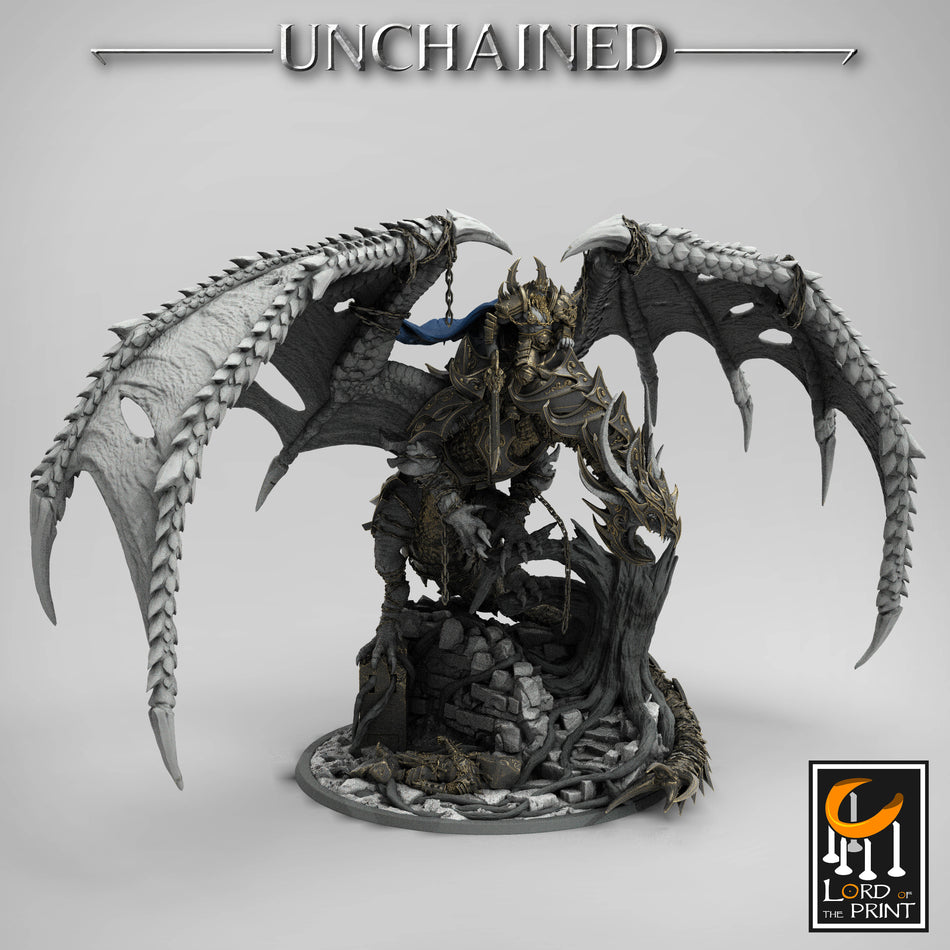 Unchained Dragon - Unchained I - Rescale Miniatures