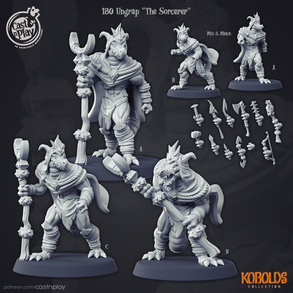 Ungrap The Sorcerer - Kobolds - Cast n Play