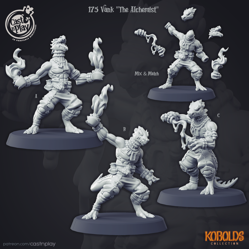Vank The Alchemist - Kobolds - Cast n Play