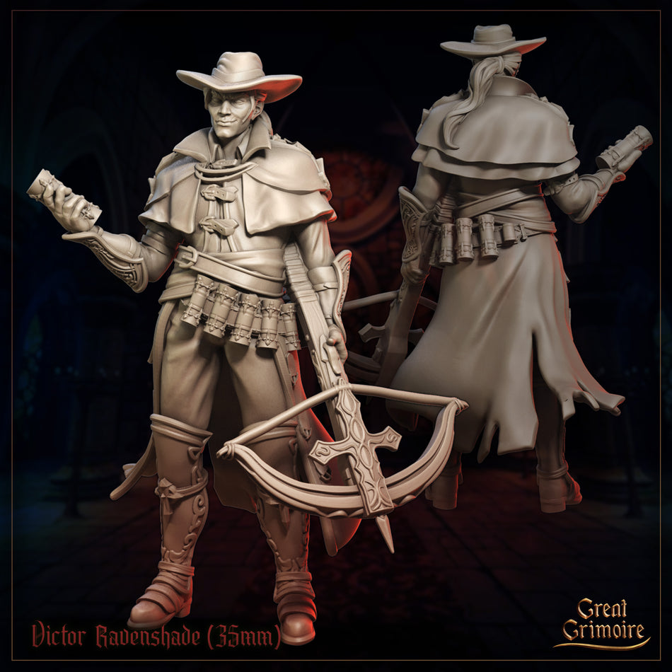 Victor Ravenshadow  - Shadows on the Blood Moon - Great Grimoire