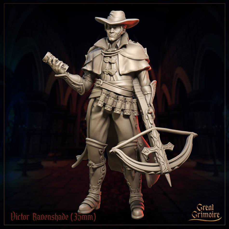 Victor Ravenshadow  - Shadows on the Blood Moon - Great Grimoire