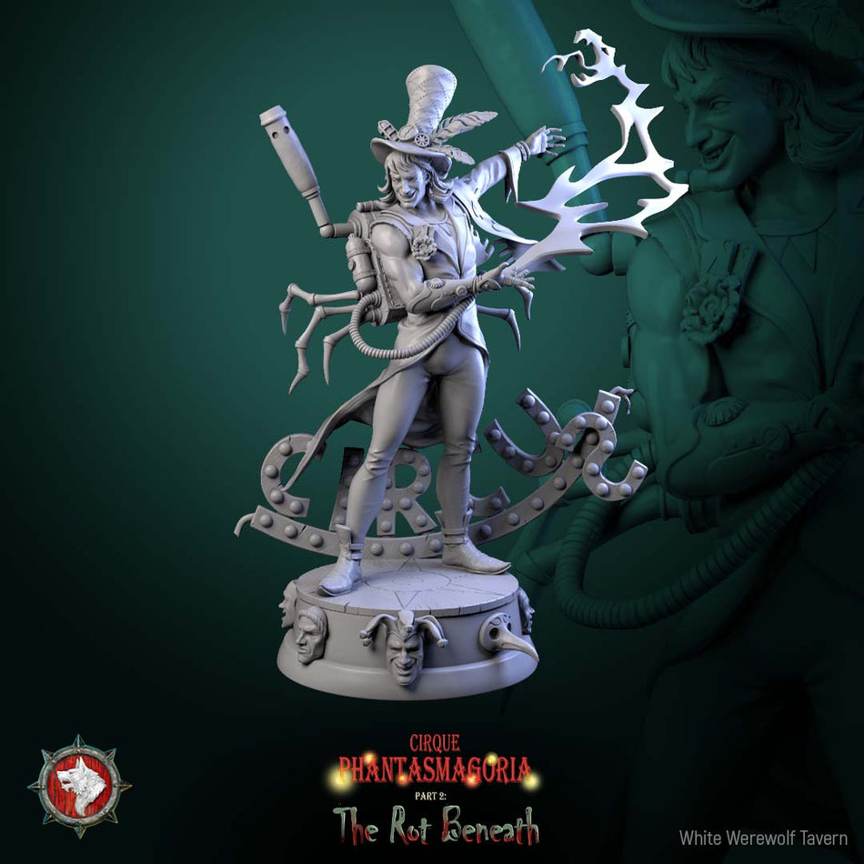 Voltaire Vox, Sorcerer of Spark & Steam - aus der Reihe Cirque Phantasmagoria 2 von White Werewolf Tavern