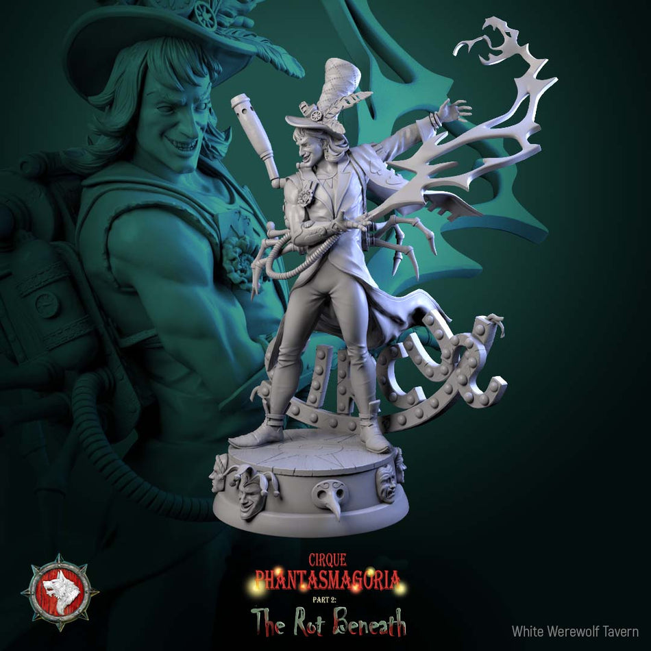 Voltaire Vox, Sorcerer of Spark & Steam - aus der Reihe Cirque Phantasmagoria 2 von White Werewolf Tavern