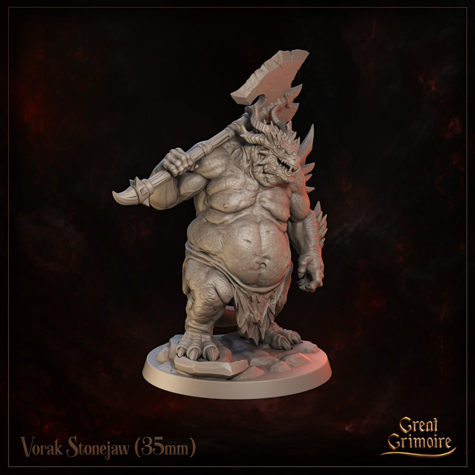 Vorak Stonejaw - Runeblood Covenant - Great Grimoire
