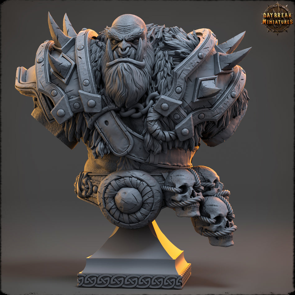 Vorgath Icefang Bust - Daybreak Miniatures