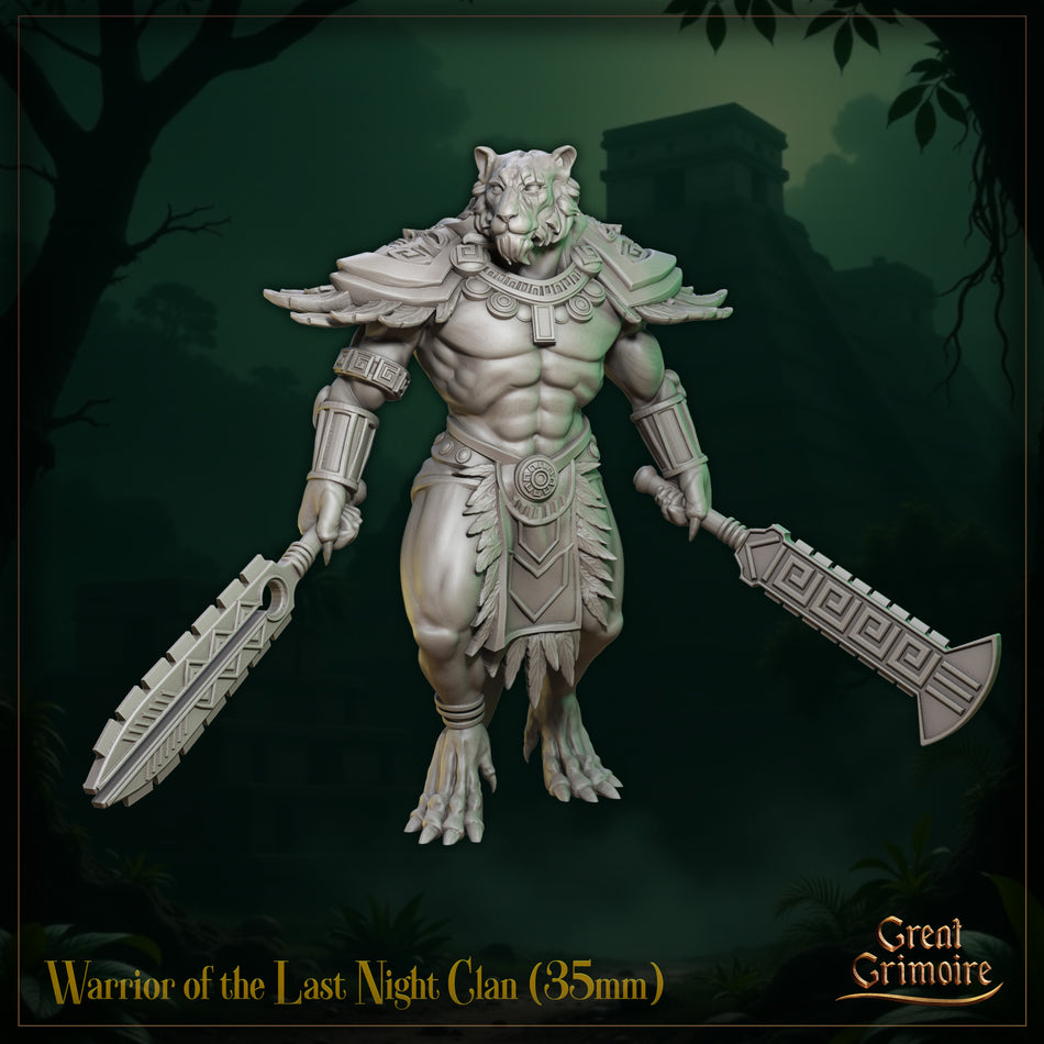 Warrior of the Last Night Clan - The Last Roar of the Beast - Great Grimoire