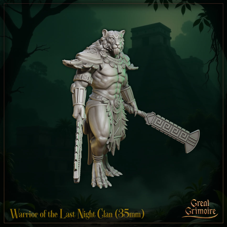 Warrior of the Last Night Clan - The Last Roar of the Beast - Great Grimoire