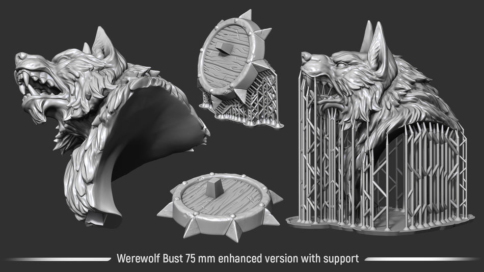 Werewolf Bust - WWT