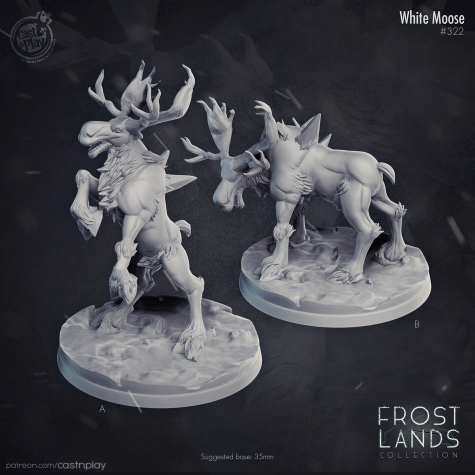 White Moose - Frost Lands - Cast n Play