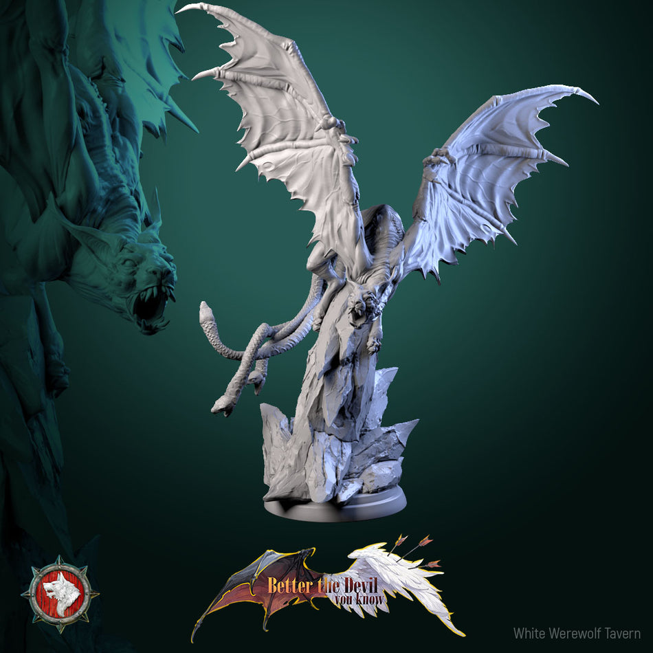 Demonic Flying Beast - Winged Hellcat - Better the Devil you know - WWT