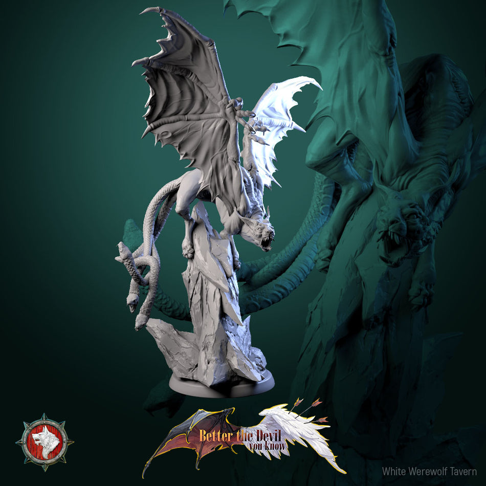 Demonic Flying Beast - Winged Hellcat - Better the Devil you know - WWT
