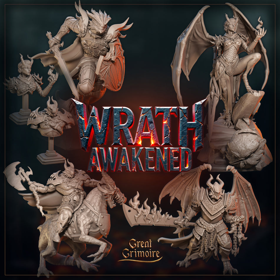 Lirzetal Bust - Wrath Awakened - Great Grimoire