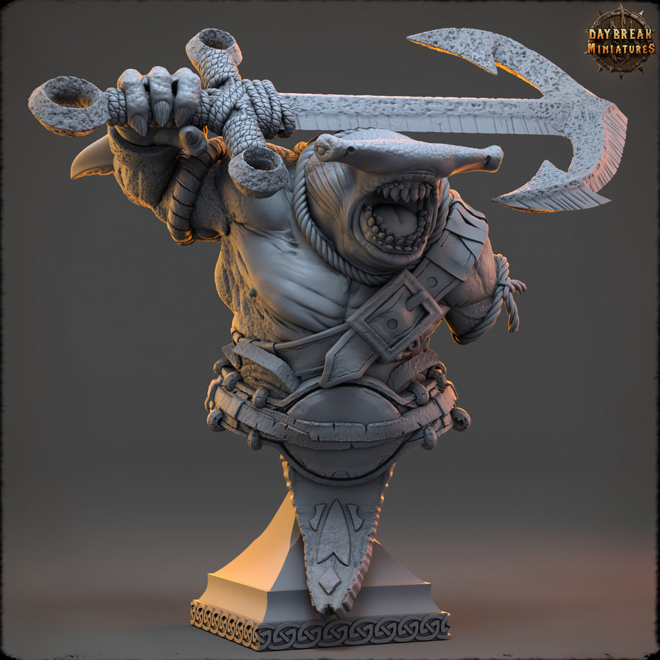 Yethra Coilblood Bust - Daybreak Miniatures