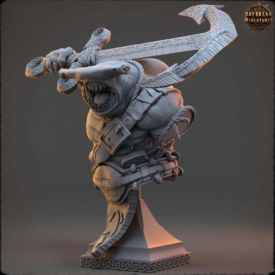 Yethra Coilblood Bust - Daybreak Miniatures