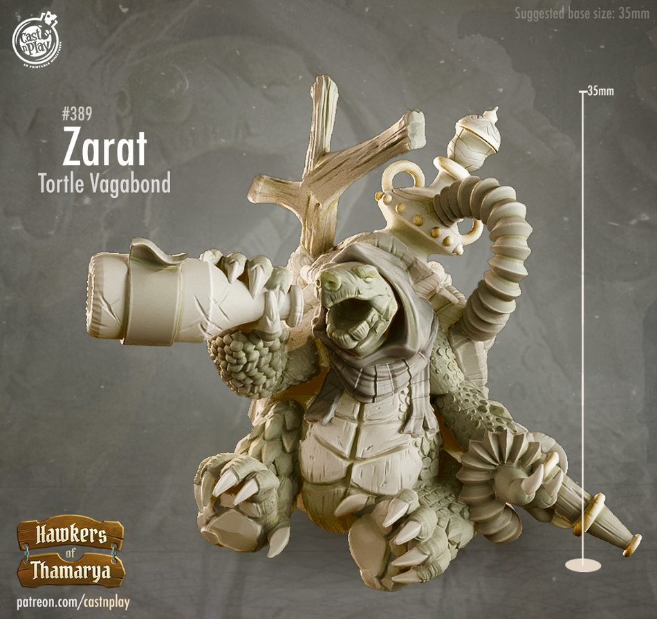 Zarat - Hawkers Of Thamarya - Cast n Play