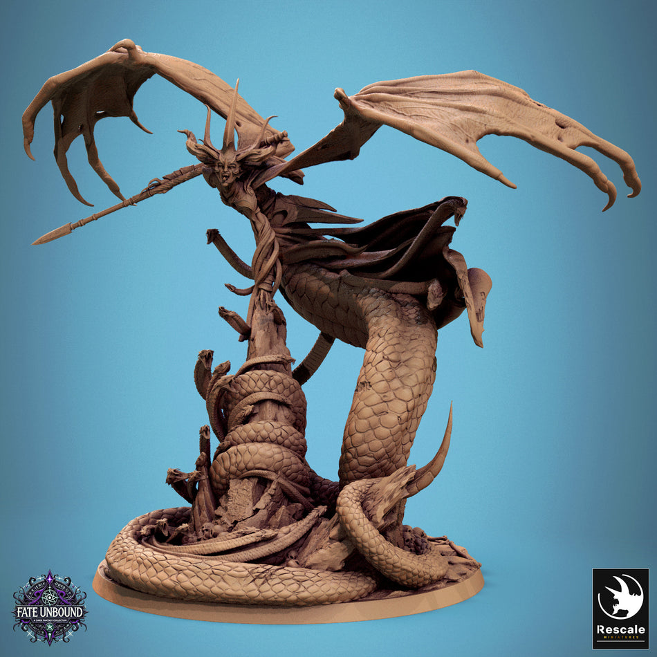 Zhaelyss Ophidian Queen - aus der Reihe Fate Unbound von Rescale Miniatures