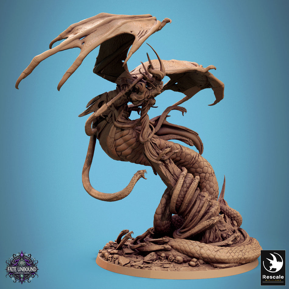 Zhaelyss Ophidian Queen - aus der Reihe Fate Unbound von Rescale Miniatures