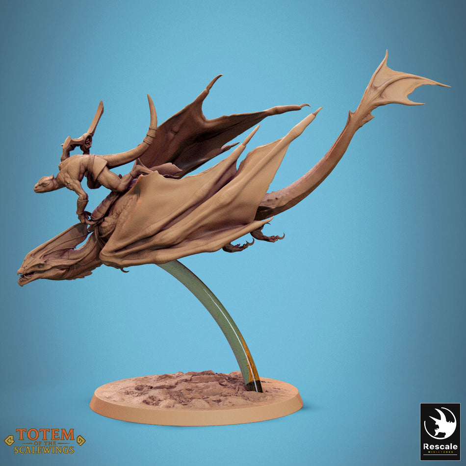 Zycoalt - aus der Reihe Totem of the Scalewings von Rescale Miniatures