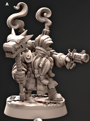 Lava Engineers - Vulcan Dwarves - Cast n Play