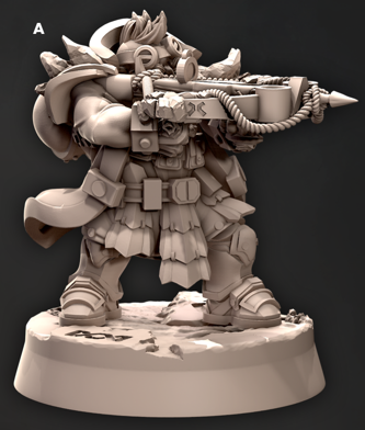 Blaze Arbalist - Vulcan Dwarves - Cast n Play