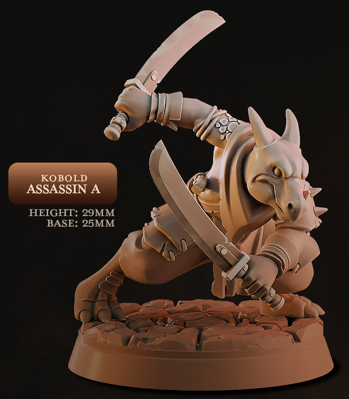 Kobold Assassins - Barren Kobolds - Cast n Play