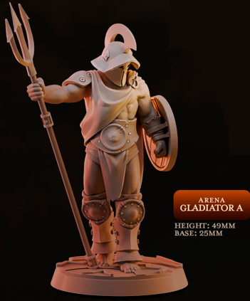 Arena Gladiators - Unyielding Legion - Cast n Play