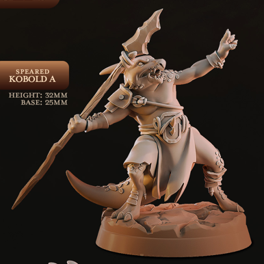 Speared Kobolds - Barren Kobolds - Cast n Play