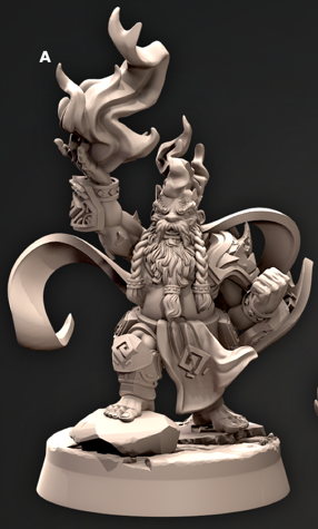 Fire Casters - Vulcan Dwarves - Cast n Play