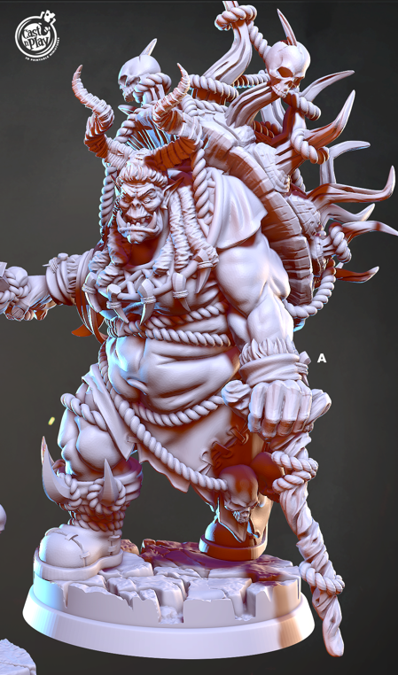 Shamanic Orc - Warriors of the Wastelands - Cast n Play