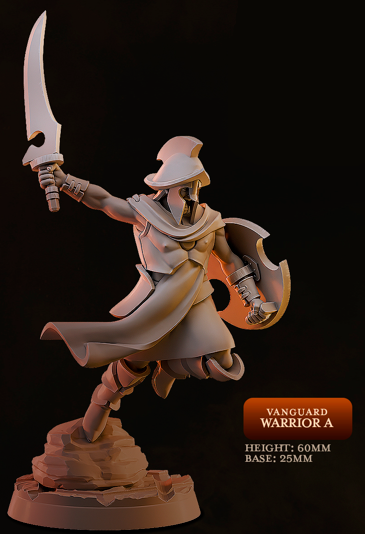 Vanguard Warriors - Unyielding Legion - Cast n Play
