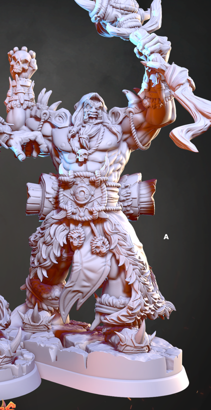 Sulgha, Sorcerer Orc - Warriors of the Wastelands - Cast n Play