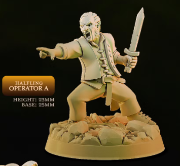 The Pumpkin Launcher Operators - Halfling Chronicles - CP