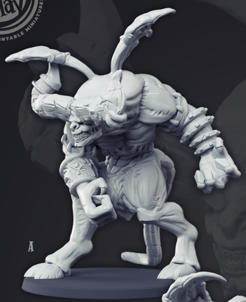 Bull Demon - Angels VS Demons - Cast n Play