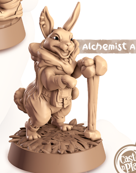 Hare - Burrowers - Har - Animal Companions by Cornelia - Cast n Play