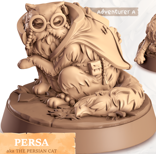 Persian Cat - Cats - Persa - Animal Companions by Cornelia - Cast n Play