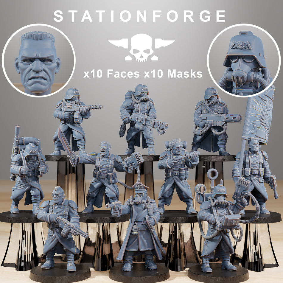 Grim Guard Combatants - Station Forge