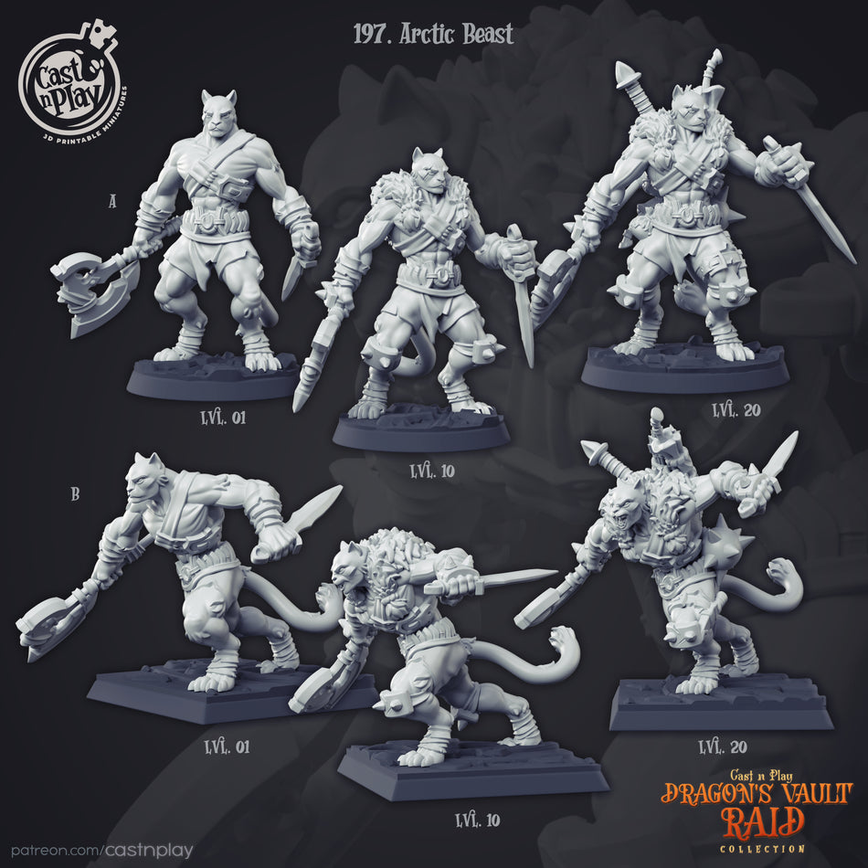 Arctic Beast - Dragons Vault Raids - Cast n Play