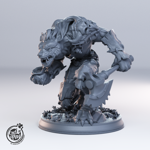 Gnoll Leader - Townsfolk 1 - Cast n Play
