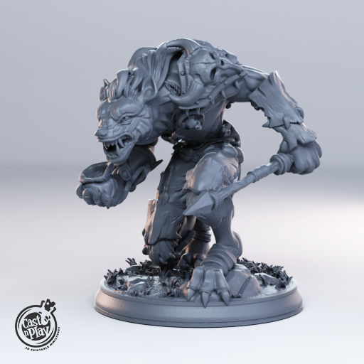 Gnoll Leader - Townsfolk 1 - Cast n Play