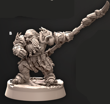 Heat Maulers - Vulcan Dwarves - Cast n Play