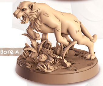 Tiger - Wild Felines - Tai - Animal Companions by Cornelia - Cast n Play