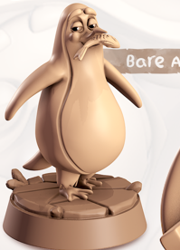 Penguin - Polar - Pengu - Animal Companions by Cornelia - Cast n Play