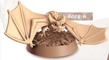 Bat - Flyers - Vatt - Animal Companions by Cornelia - Cast n Play