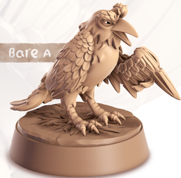 Raven - Scavengers - Rav - Animal Companions by Cornelia - Cast n Play