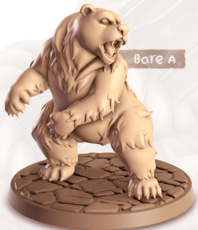 Grizzly - Bears - Izzy - Animal Companions by Cornelia - Cast n Play